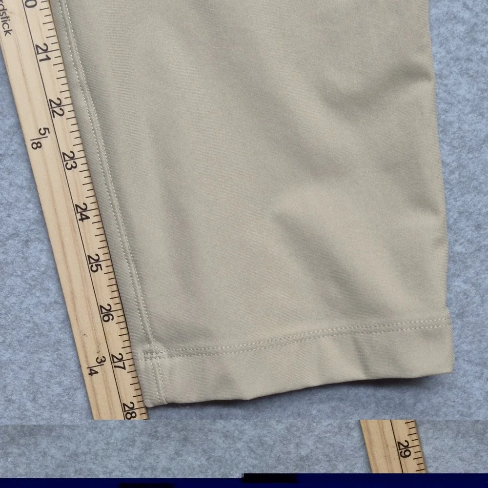 Lululemon ABC Slim Fit Trouser 28 Pants Mens Beige Khaki Warpstreme Minimalist